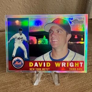 2009 Topps‎ Heritage - Chrome David Wright #C20 Refractor /560